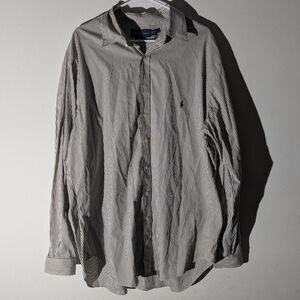 Ralph Lauren Blue Label Striped Button Long Sleeve Shirt